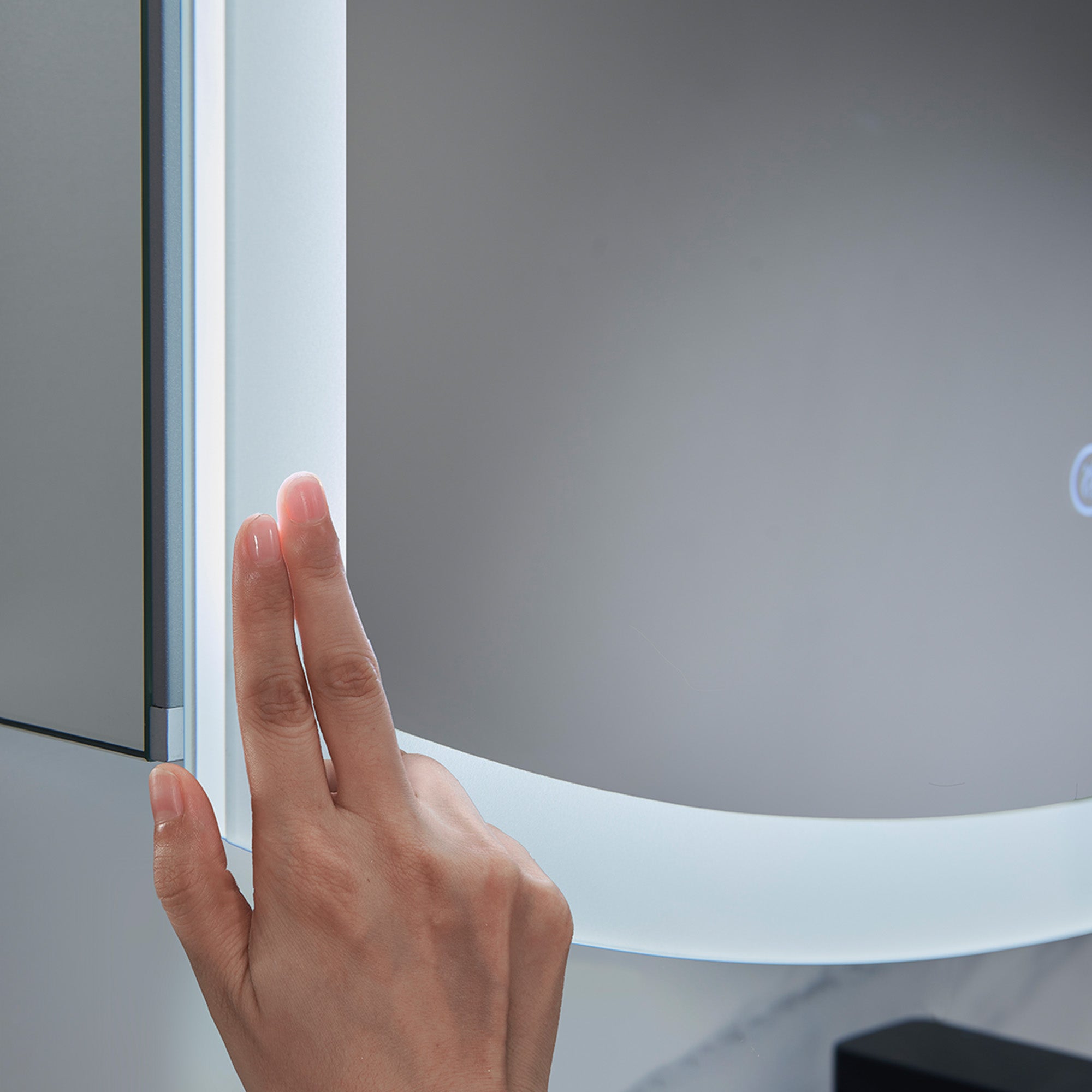 Castor LED Medicine Cabinet MCL7