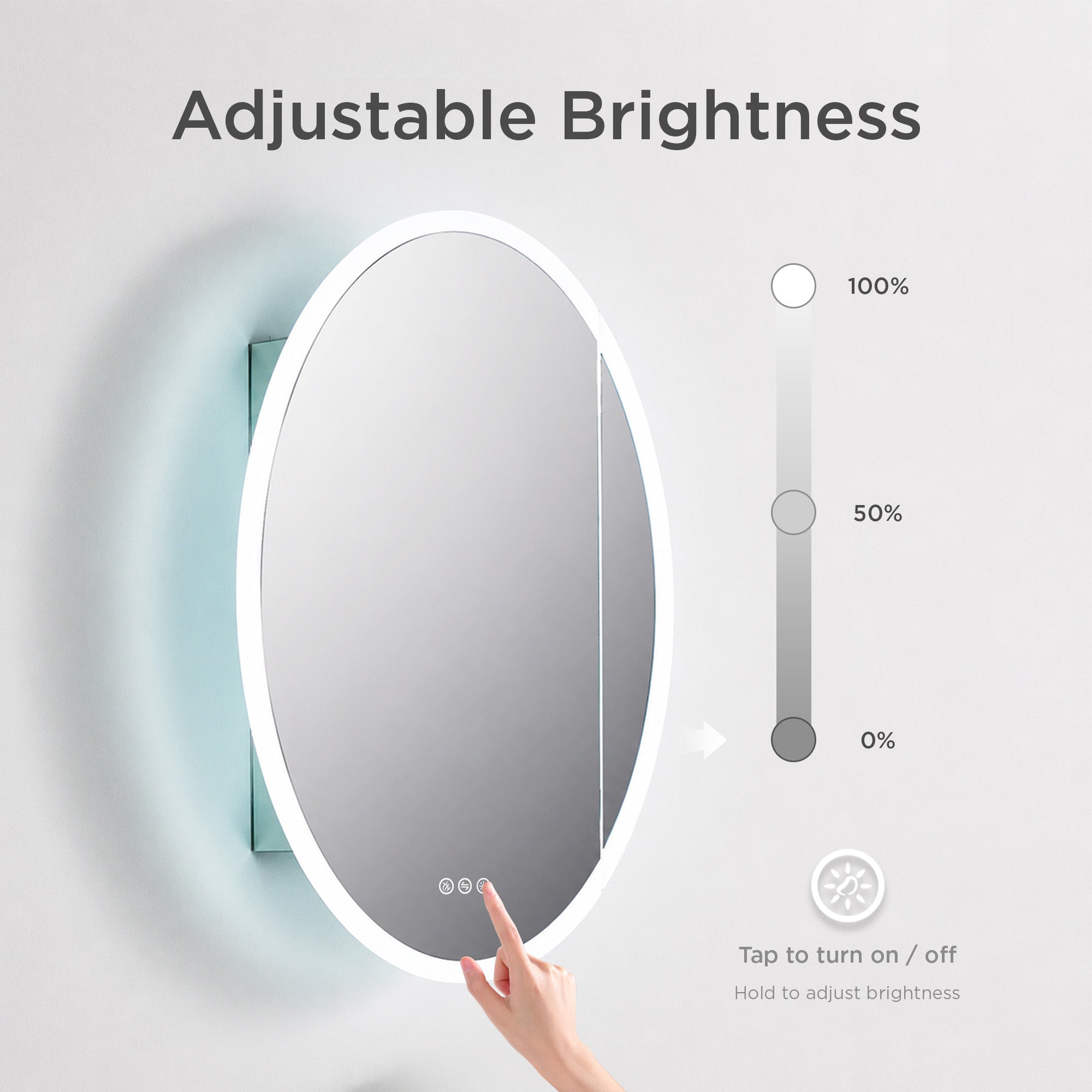 Spica LED Medicine Cabinet MCL8
