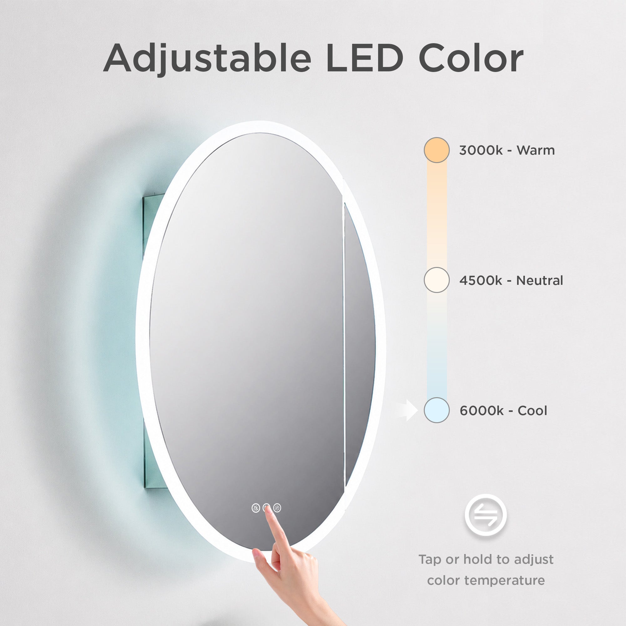 Spica LED Medicine Cabinet MCL8