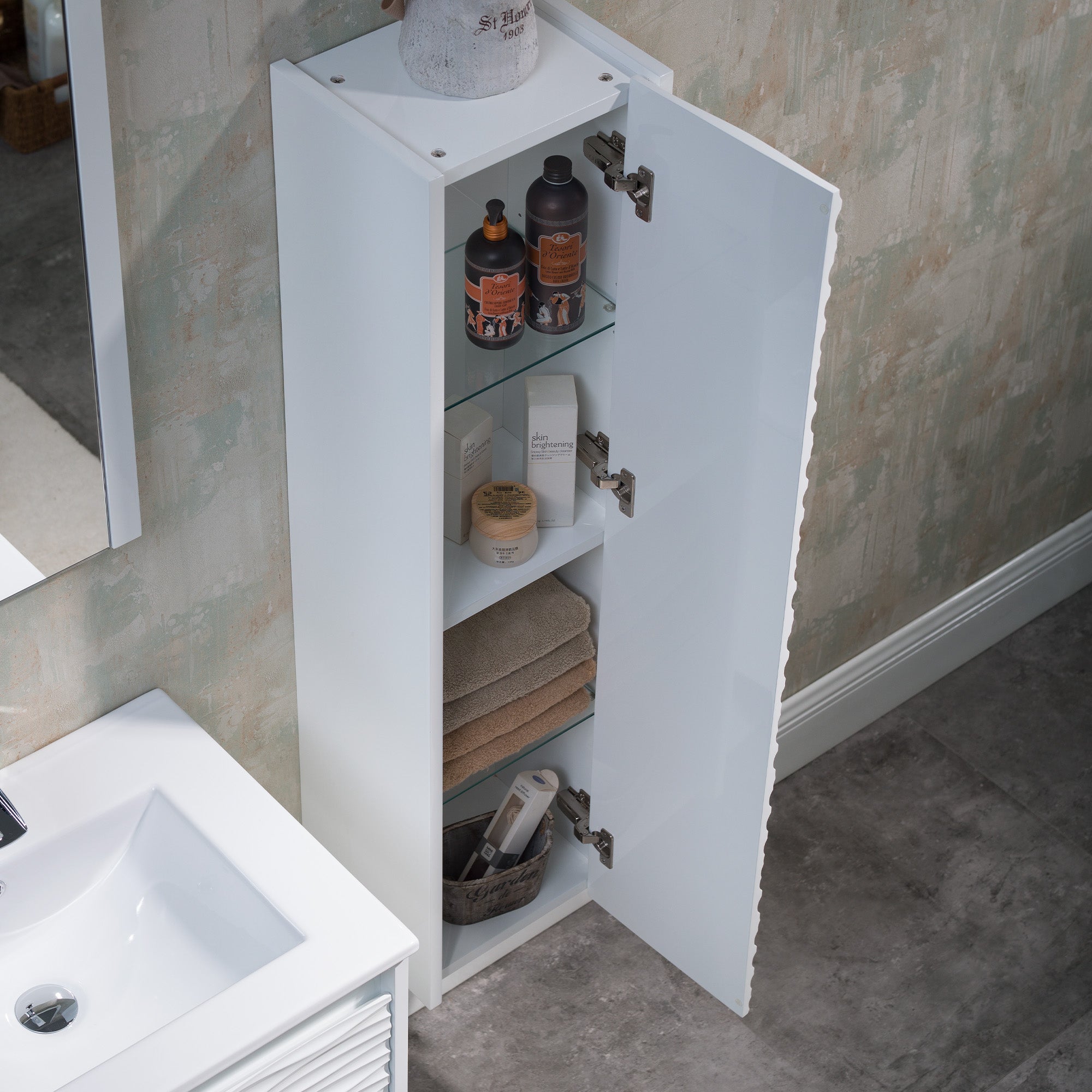 Paris 12 Inch Side Cabinet