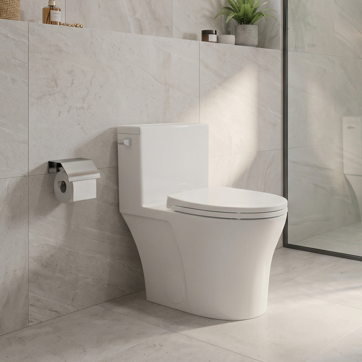 One Piece Toilet T9 07 Chair Height ADA