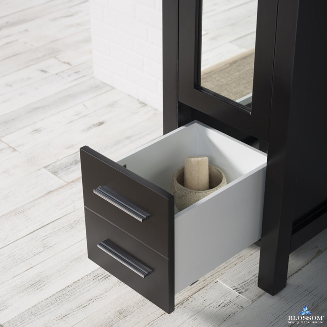 Sydney 15 Inch Mirror Linen Cabinet