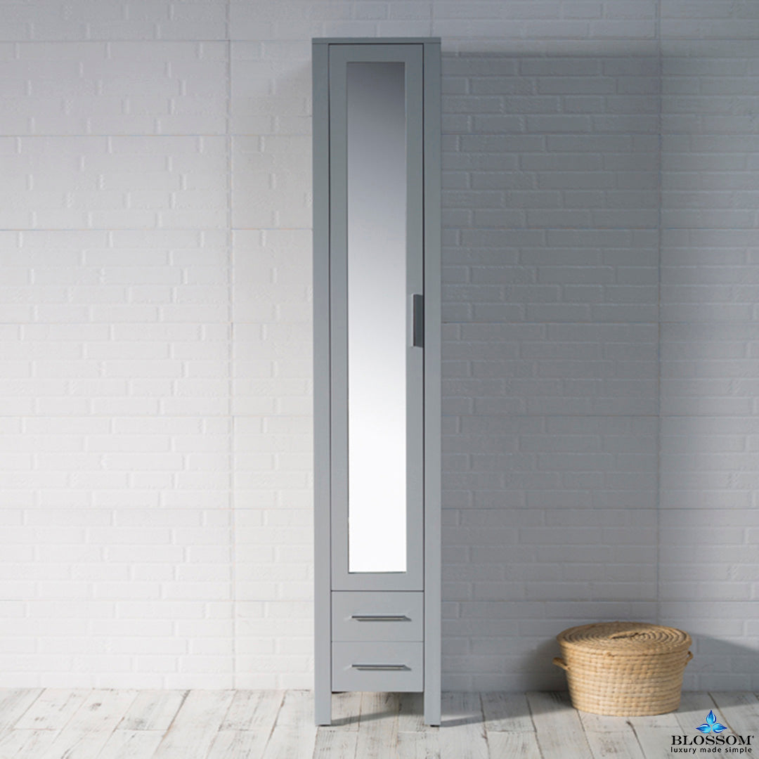 Sydney 15 Inch Mirror Linen Cabinet