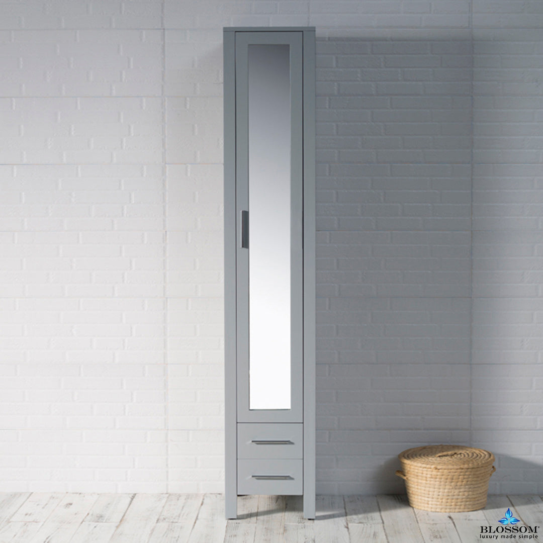 Sydney 15 Inch Mirror Linen Cabinet