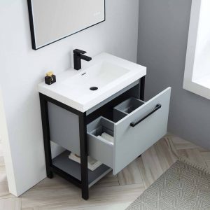 Riga 30 Inch Vanity – Blossom Kitchen & Bath Supply Corporation