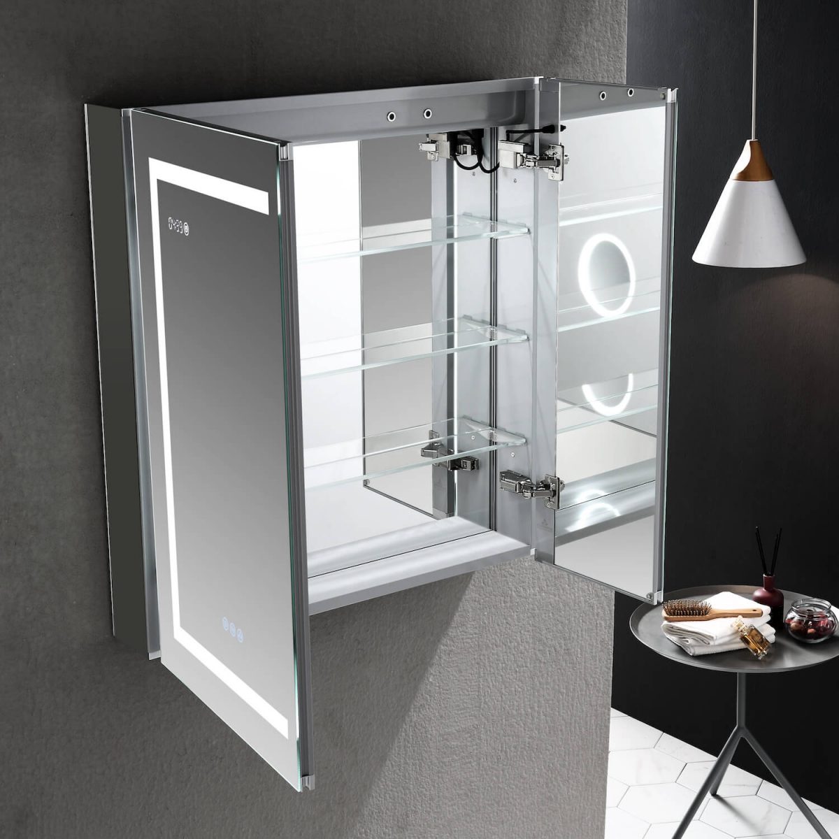 Cabinets asta mirror vanity blossomus